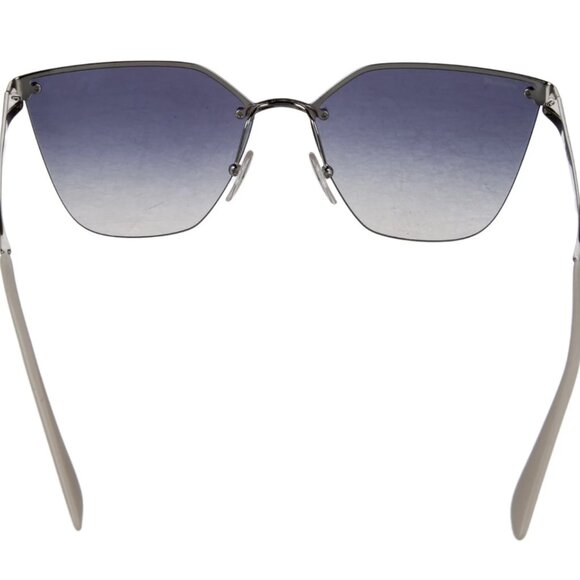 Prada Women\'s Blue and Silver Sunglasses